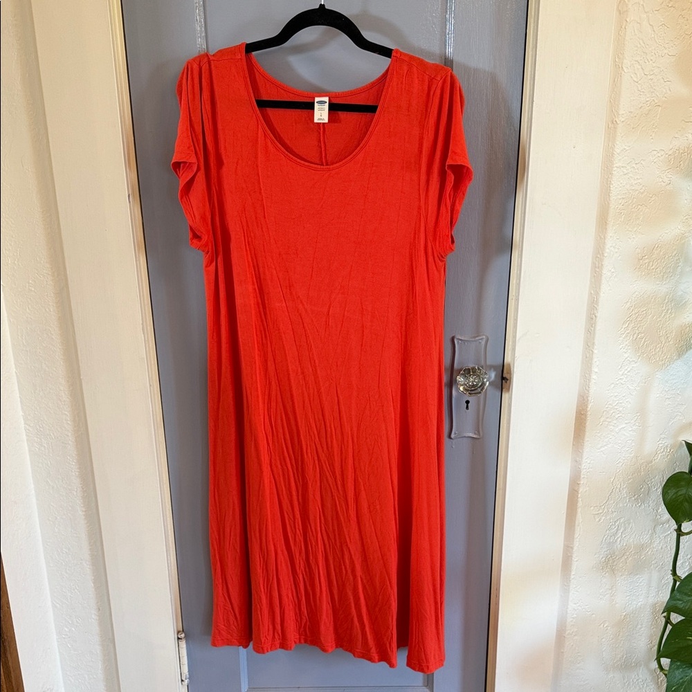 Host Pick🎉🎉🎉Old Navy Vibrant Orange Dress